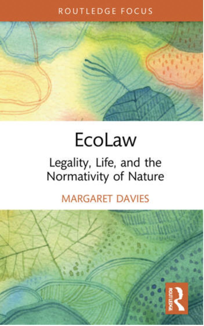 MothaStewart's tweet photo. Latest @countersign_sm episode with @margjdavies on EcoLaw - the norms of more than human life and nonlife is available where you get your podcasts, or at
https://t.co/TJ7Ztfs4PM
Is nature normative? What are the implications of nature's norms for law and politics? https://t.co/Mau9HEwp59