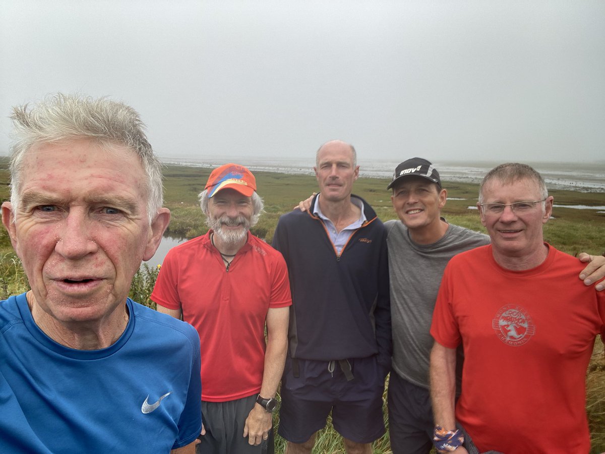 runnersandy's tweet photo. Haddington RC original old boys. Last time for awhile. https://t.co/CEtnqVrsk4