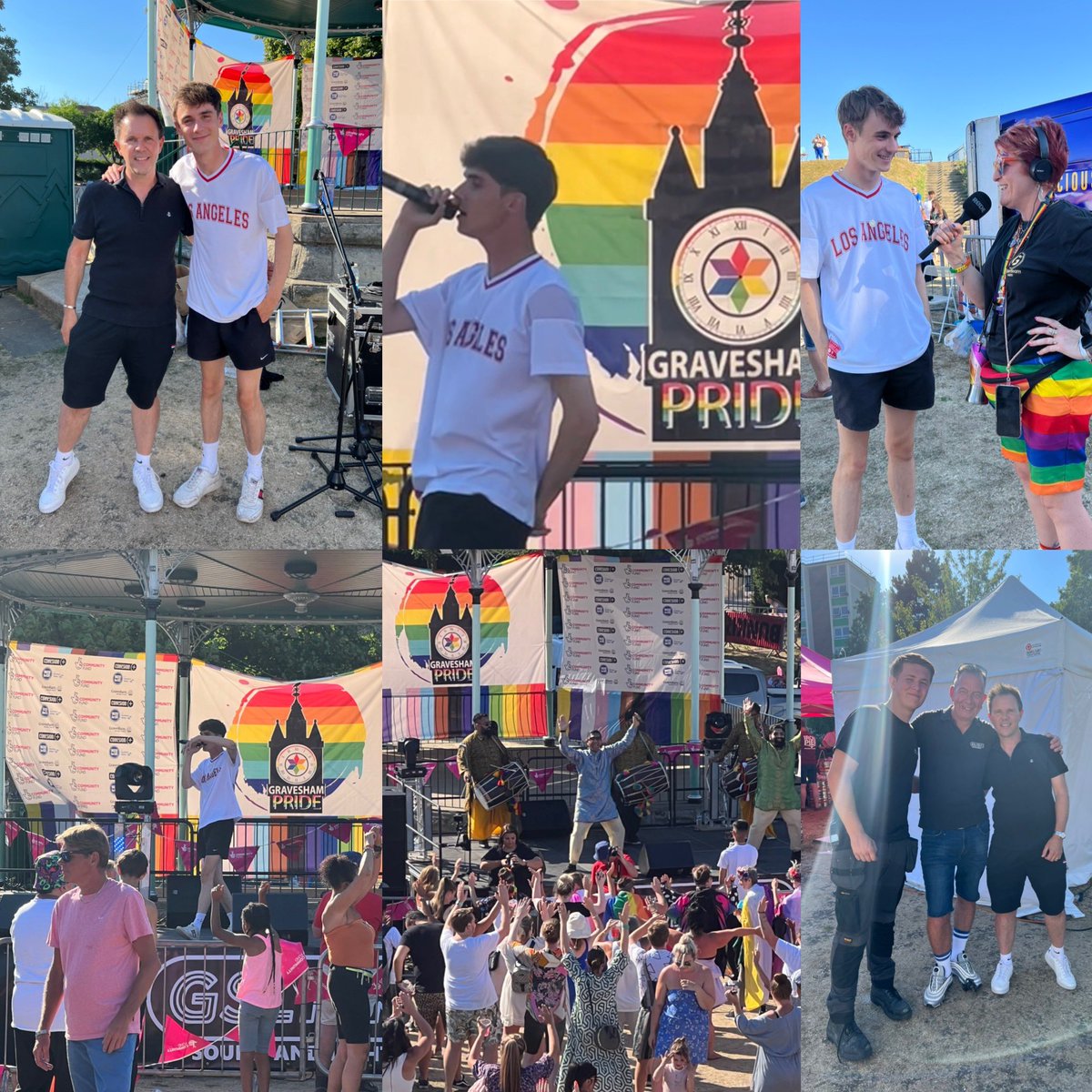 🌟 Great day <a href="/GraveshamPride/">Gravesham Pride</a> Great performance from <a href="/robbiejwhiteuk/">Robbie White</a> <a href="/cohesionplus/">Cohesion Plus</a> plus many more 🌟Good catching up with a few friends we haven’t seen for a while #gravesend #Pride #heartstopper #celebtime <a href="/THESTEVIRITCHIE/">STEVI RITCHIE</a> 🌟🌟🌟🌟🌟