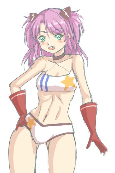 ヒューストン
アンソロのせいで貧乳キャラが板だけに板についてる気がするが、
まだ幼い&amp;ちゃんと影はあるのでそんなことはないと思うw
多分、本人的には貧乳とかどうでも良くて、そんなことより遊んで欲しいというのがでかいはずw
他もなかなかに引き締まっており、将来はいいスタイルになりそう。 