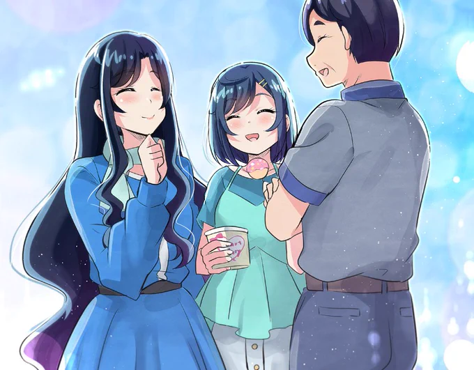 家族と一緒に。 | 未鏡_レイフレお疲れ様でした #pixiv  