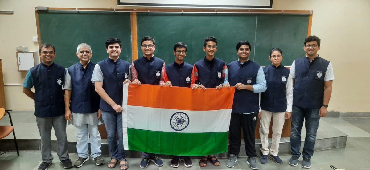 HBCSE_TIFR's tweet photo. The Indian team for 15th IOAA being held at Kutaisi, Georgia departed today (https://t.co/WoSIiYv7n1). The team consists of 5 students and 4 mentors. We wish the team the best wishes. https://t.co/p85LCQBDrG