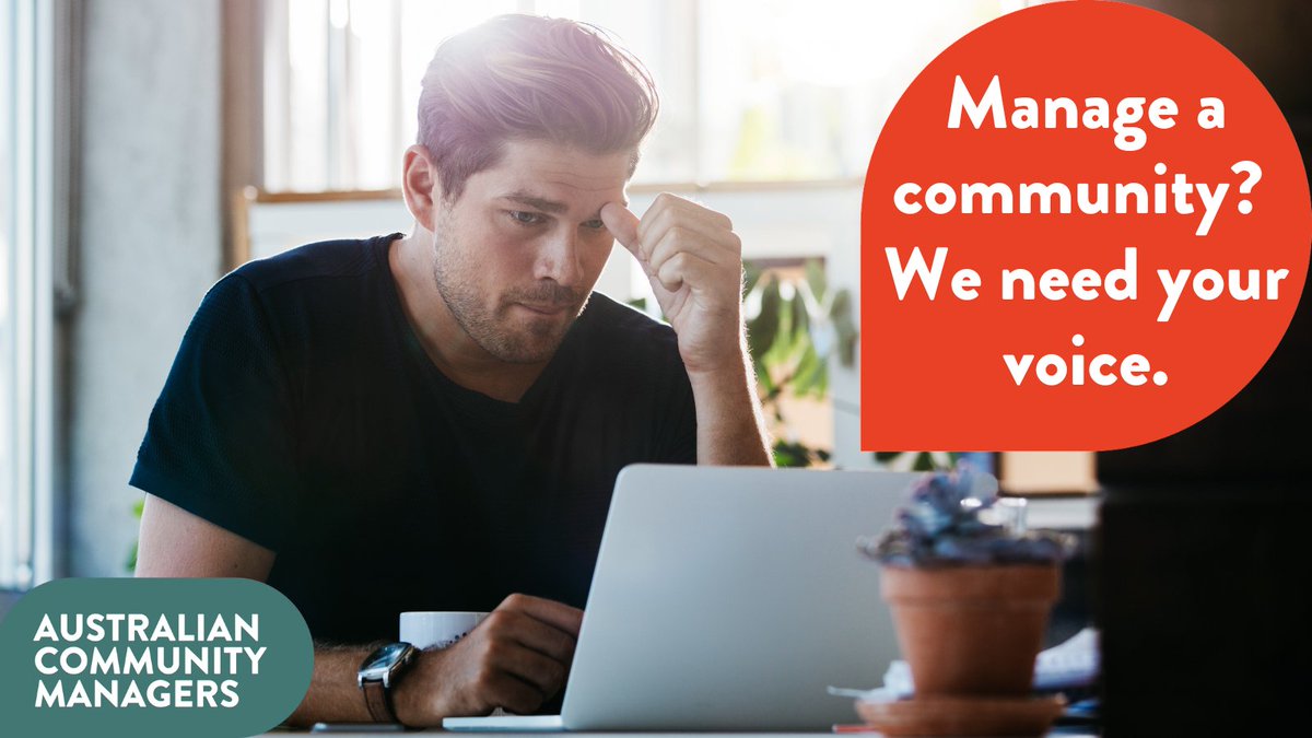The <a href="/au_cmgr/">ACM</a> State of Community Management survey is live! 👏 Community managers and moderators in Australia &amp; NZ, take this important survey now at -->✏️ bit.ly/SOCM2022 #cmgr #swarmconf