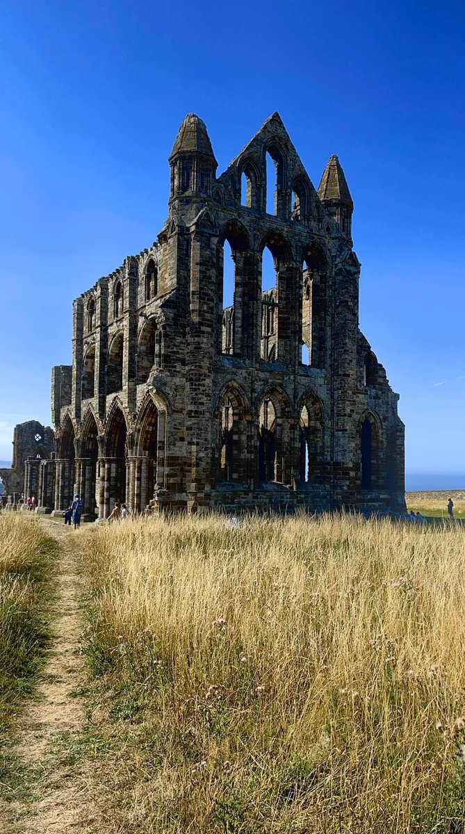 Dear Diary, what an absolutely fabulous telling of the #Dracula story by <a href="/TWTtheatre/">Time Will Tell</a> at @WhitbyAbbey.
No need to lose your head if not seen it. It runs till 21st Aug. I’d stake money you will love it. Free with admission, the perfect Yorkshire price :-). 

english-heritage.org.uk/visit/whats-on…