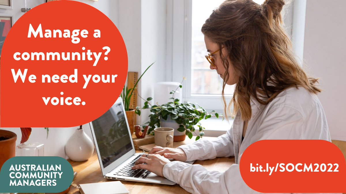 📢The 2022 ANZ State of Community Management Survey is LIVE! Calling all online community managers &amp; moderators in Australia &amp; NZ (volunteer or professional). Have your say in this important benchmarking research bit.ly/SOCM2022 #cmgr #swarmconf