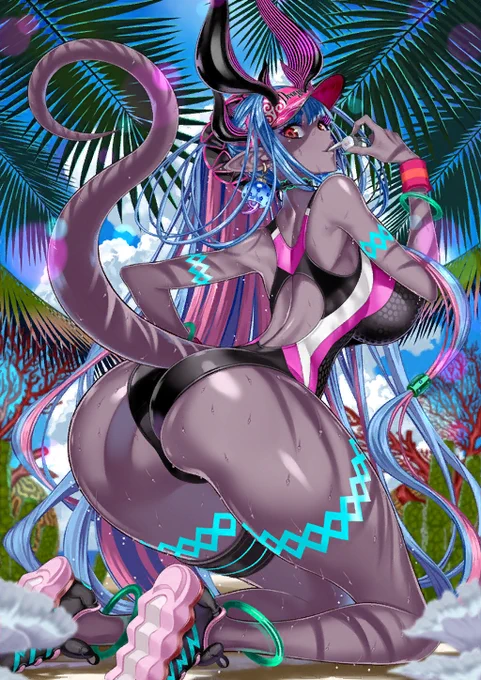 Ibuki-Douji (5* Berserker) ascension arts #FateGO #FGO #fgospoilers 