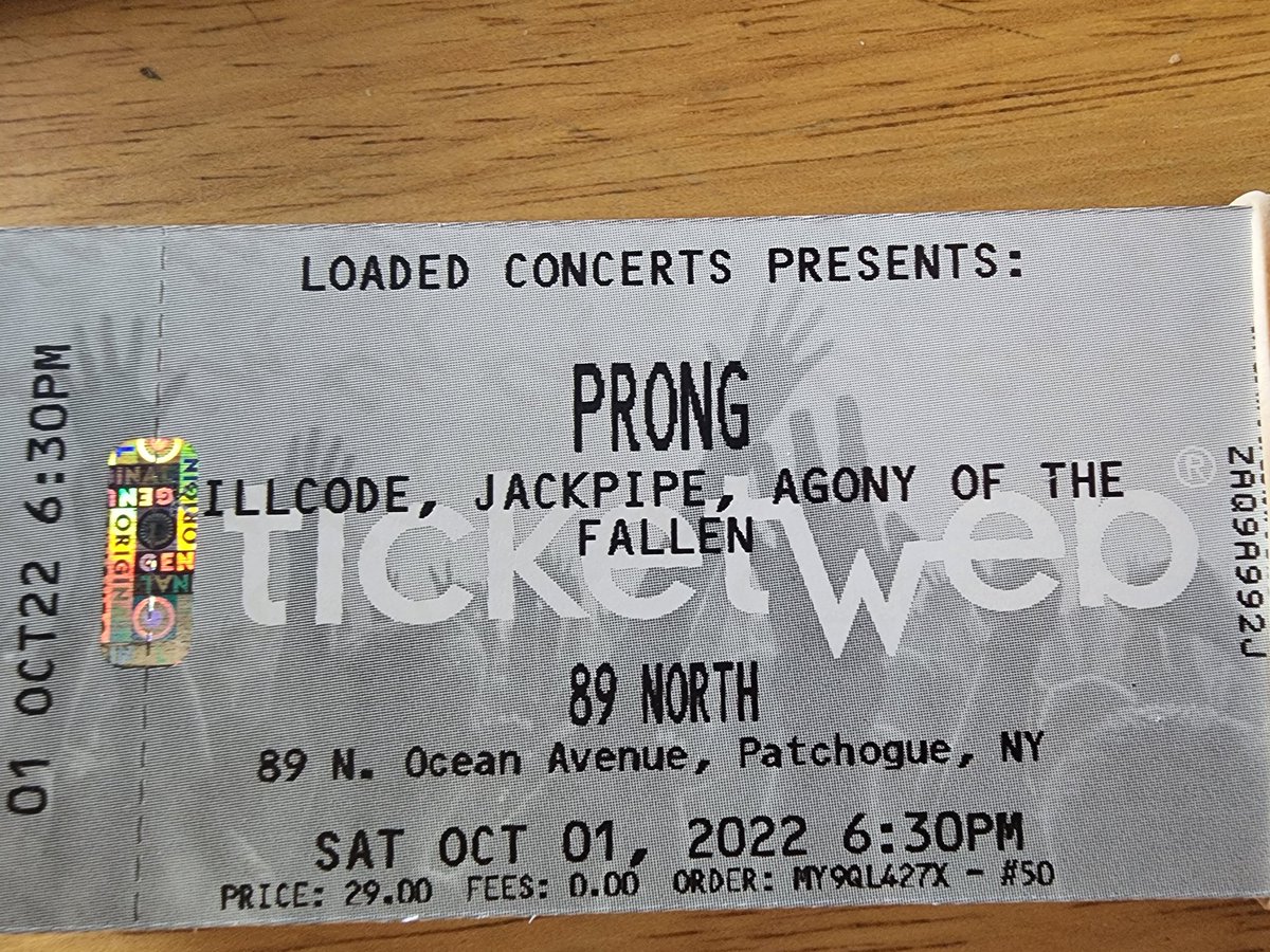 Jackpipesinger's tweet photo. You want tickets? We got tickets.
Hit me up for the Friends of Jackpipe discount...
#friendsofjackpipe #jackpipe #prong https://t.co/vYrDLtocsO