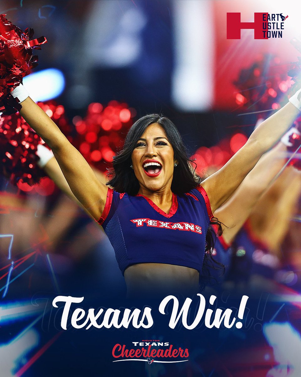 TexansCheer's tweet photo. What a WIN 🤩

#NOvsHOU | #StateofFootball https://t.co/Dzf6dFxBlH