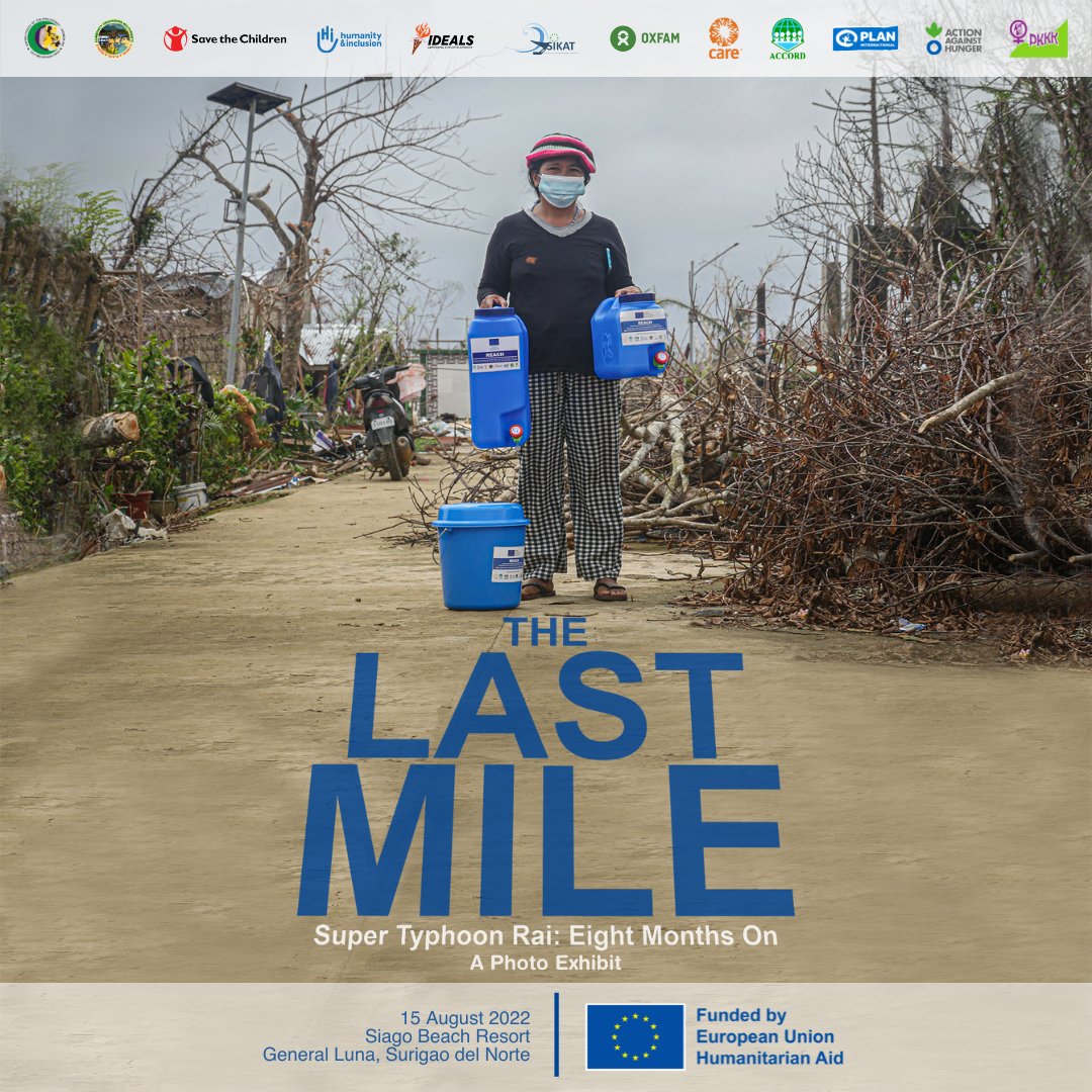 planphilippines's tweet photo. The photo exhibition dubbed “The Last Mile” will open on August 15, 6 p.m. at the Siago Beach Resort in General Luna, Siargao Island, just a few days before the commemoration of the World Humanitarian Day (August 19)

READ MORE: https://t.co/vanSuTo86f https://t.co/nEX4IjcTZK