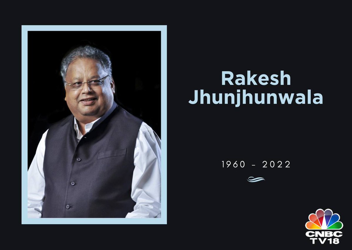 StockIdeas3's tweet photo. #RIPRakeshJhunjhunwala #RIP 😞😞 https://t.co/JhI0eR2rOt