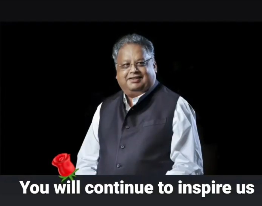 nithinrajrs's tweet image. #Rakeshjhunjhunwal you will continue to inspire us