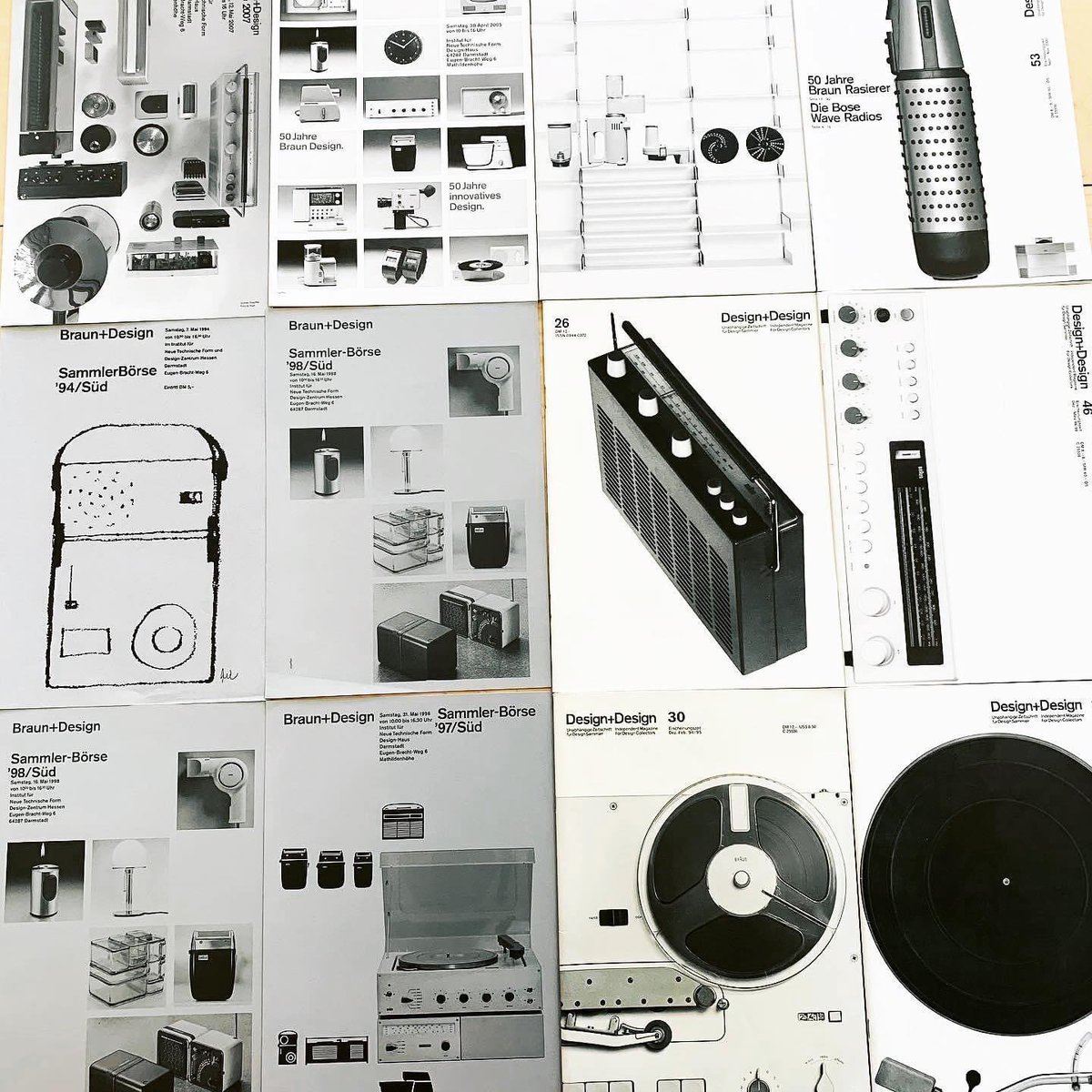 DesignReviewed's tweet photo. Braun+Design/ Design+Design, had a total of 96 issues published between 1984 – 2011
https://t.co/b6zUzs9l6X

The independent magazine was designed for Braun collectors and featured fantastic photography, industrial diagrams and articles. #braun #braundesign https://t.co/V2px4bUfGG