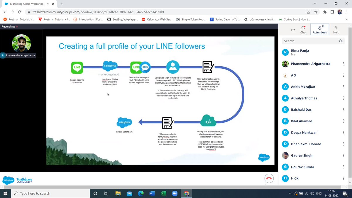 SilentN66135541's tweet photo. Thanks a lot @khyatu07 & @arigachetta sir for the amazing informative session with detailed demo on Marketing Cloud Mobile Studio Group Connect🙂
#salesforce #TrailblazerCommunity #witkolkata #witMC #MarketingChampions @witkolkata @khyatu07 @AnuragPareek4 @marketingcloud https://t.co/Tlj8eYFQFI