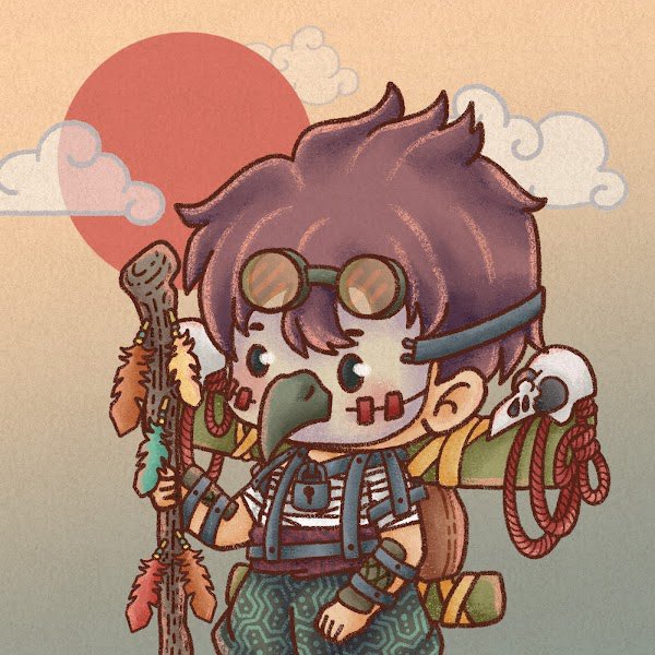 GM from Spirit Town 🍡👻 

Do you believe in prophecy? He is a Prophecy bird yokai who has predicted the future for all yokai of Spirit Town.

Today you will have a wonderful day 💕
opensea.io/assets/ethereu…  #NFTCollection #OpenSea #NFTCommumity