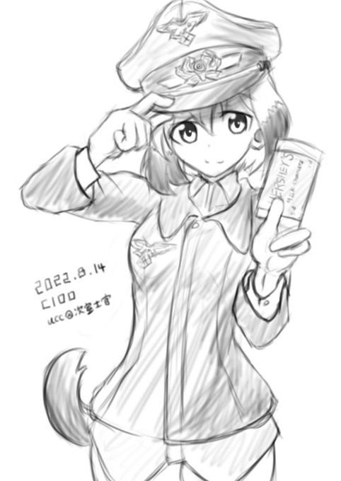 エアスケブ鈴谷&ハルトマン🐱 