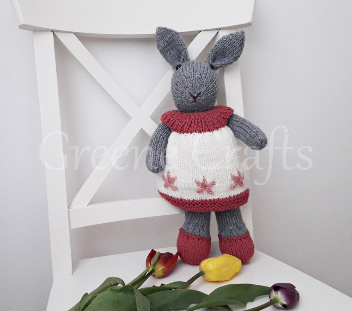Zsuzsa36087412's tweet photo. Thanks for the kind words! ★★★★★ "It is super, easy, lovely..." Elizabeth https://t.co/CPawi5nfZ5 #etsy #knitting #knitbunnypattern #knitrabbit #knitrabbitpattern #easterbunny #easterknitpattern #amigurumi #digitalpattern #stuffedanimal https://t.co/eyAYKTrChG
