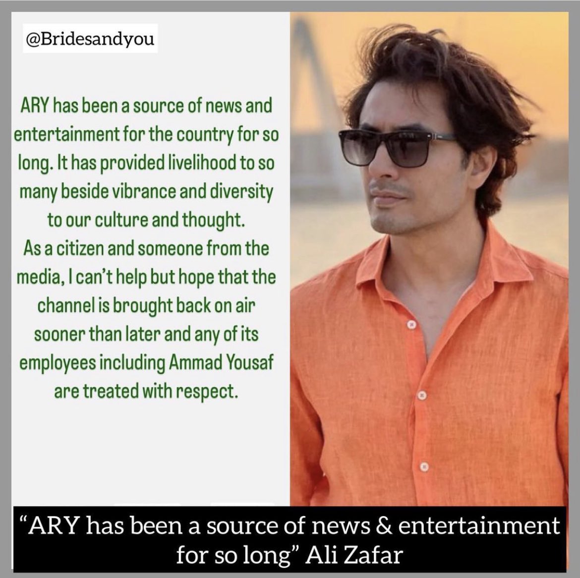 In today’s day and age, such atrocious censorship! #ARYNews #ARYDigital #RestoreARYNews