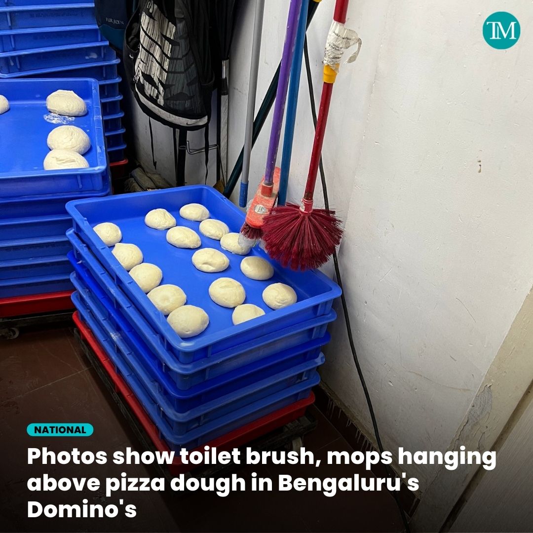 TheMeghalayan's tweet photo. All of us would like to believe that the food served by popular restaurant chains is prepared using the best hygienic conditions. This, however, is not always true.  

#news #meghalayanews #TheMeghalayan #dominos #bangalore #pizza #foodie #food #bengaluru #Dominos https://t.co/9gpplls1Ta