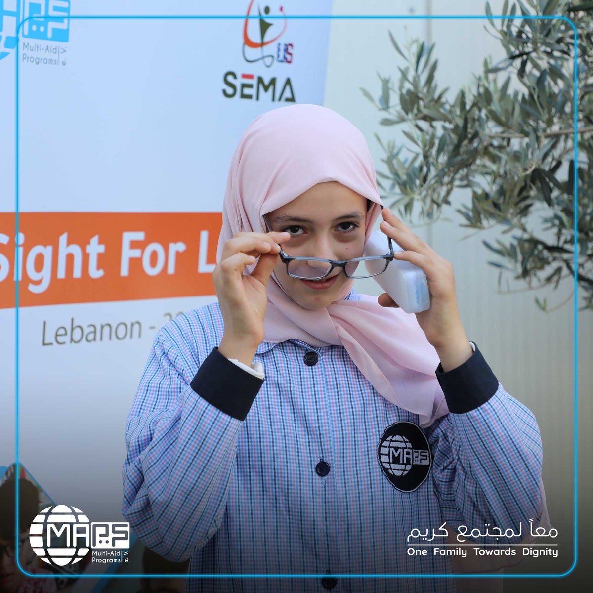 maps_ngo's tweet photo. Sight For Life campaign is still doing its mission in protecting children’s eyes in MAPS schools and educational centers besides many other Lebanese schools. https://t.co/Az1DIeVS6c
