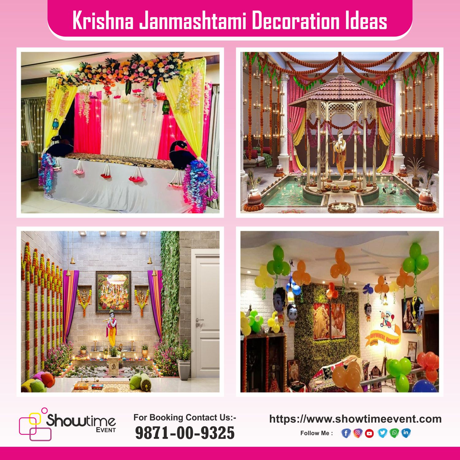 5 Simple Janmashtami Jhula Decoration Ideas At Home