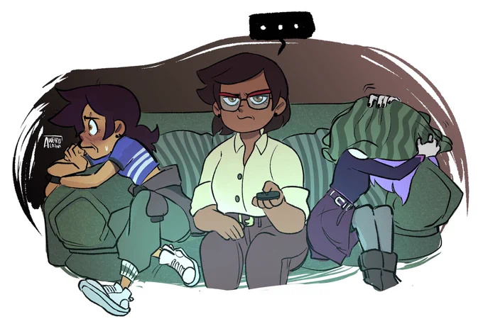 The separate pieces 