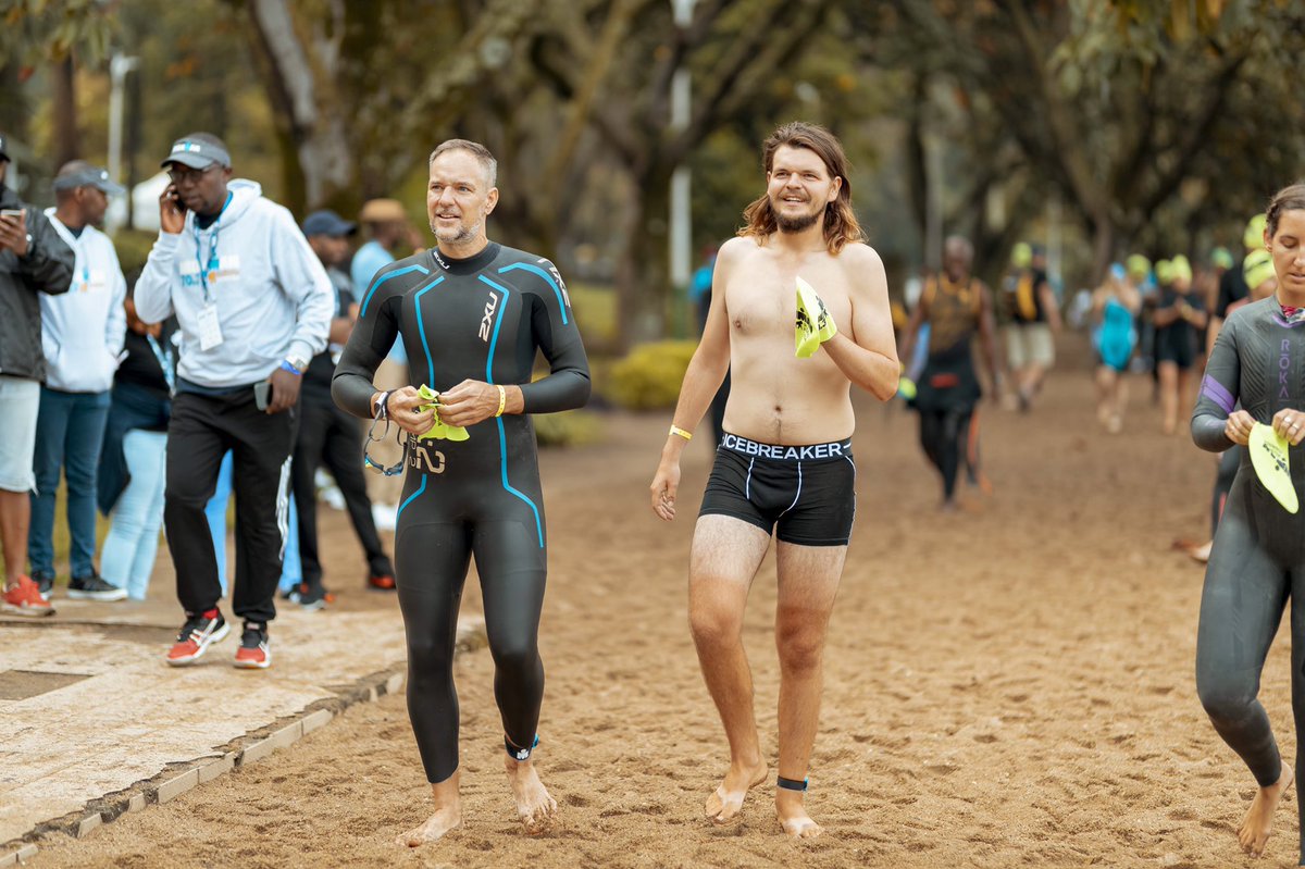 IRONMAN_Rwanda's tweet photo. Ready for the swim 😍 #ironmanrwanda #AnythingIsPossible https://t.co/yFvpZx43ew