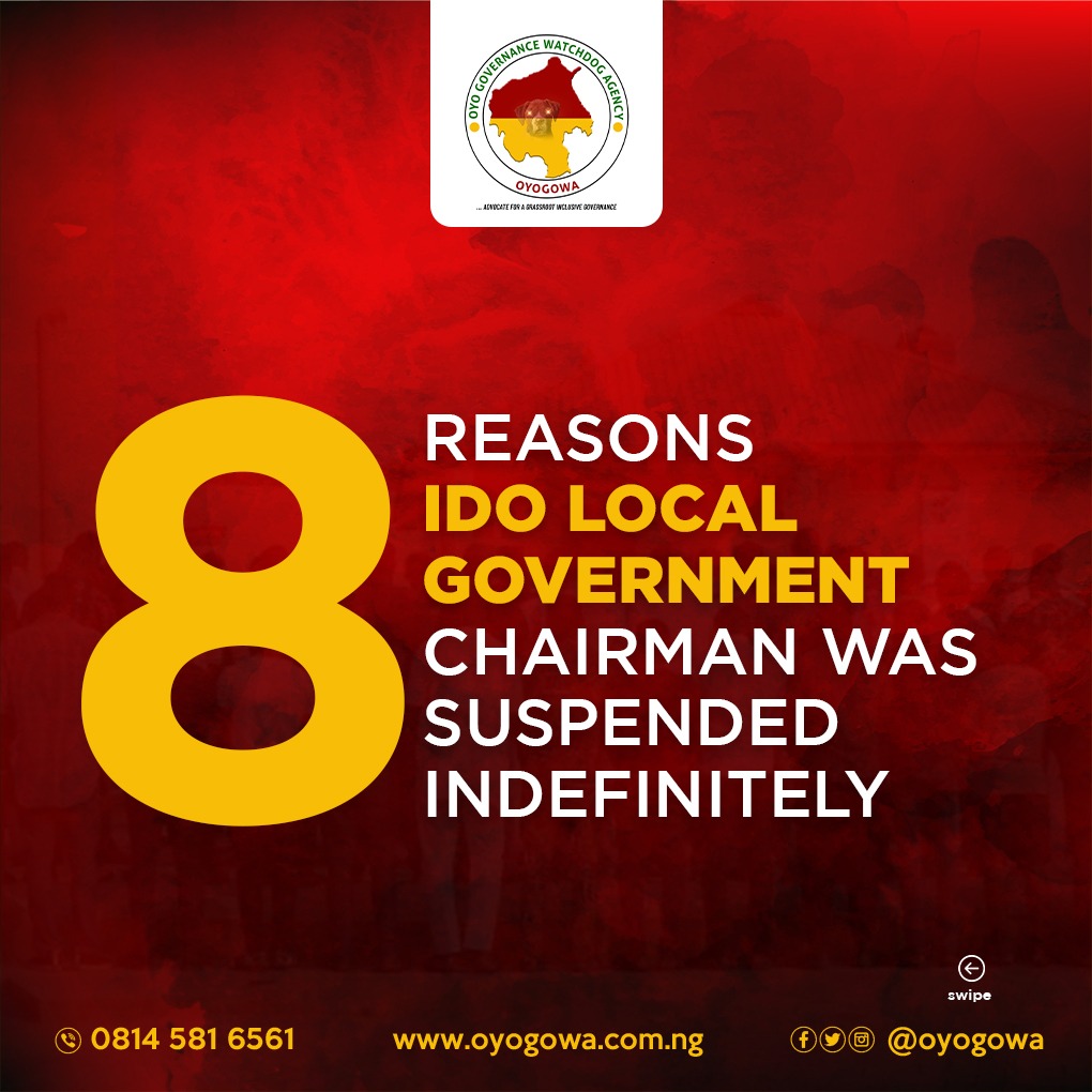 oyogowa's tweet photo. In case you don't know. Here is our latest findings about the current situation at Ido LGA https://t.co/e9Rc3roOKu