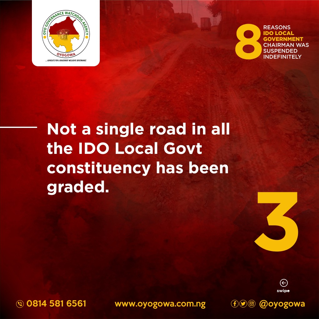 oyogowa's tweet photo. In case you don't know. Here is our latest findings about the current situation at Ido LGA https://t.co/e9Rc3roOKu
