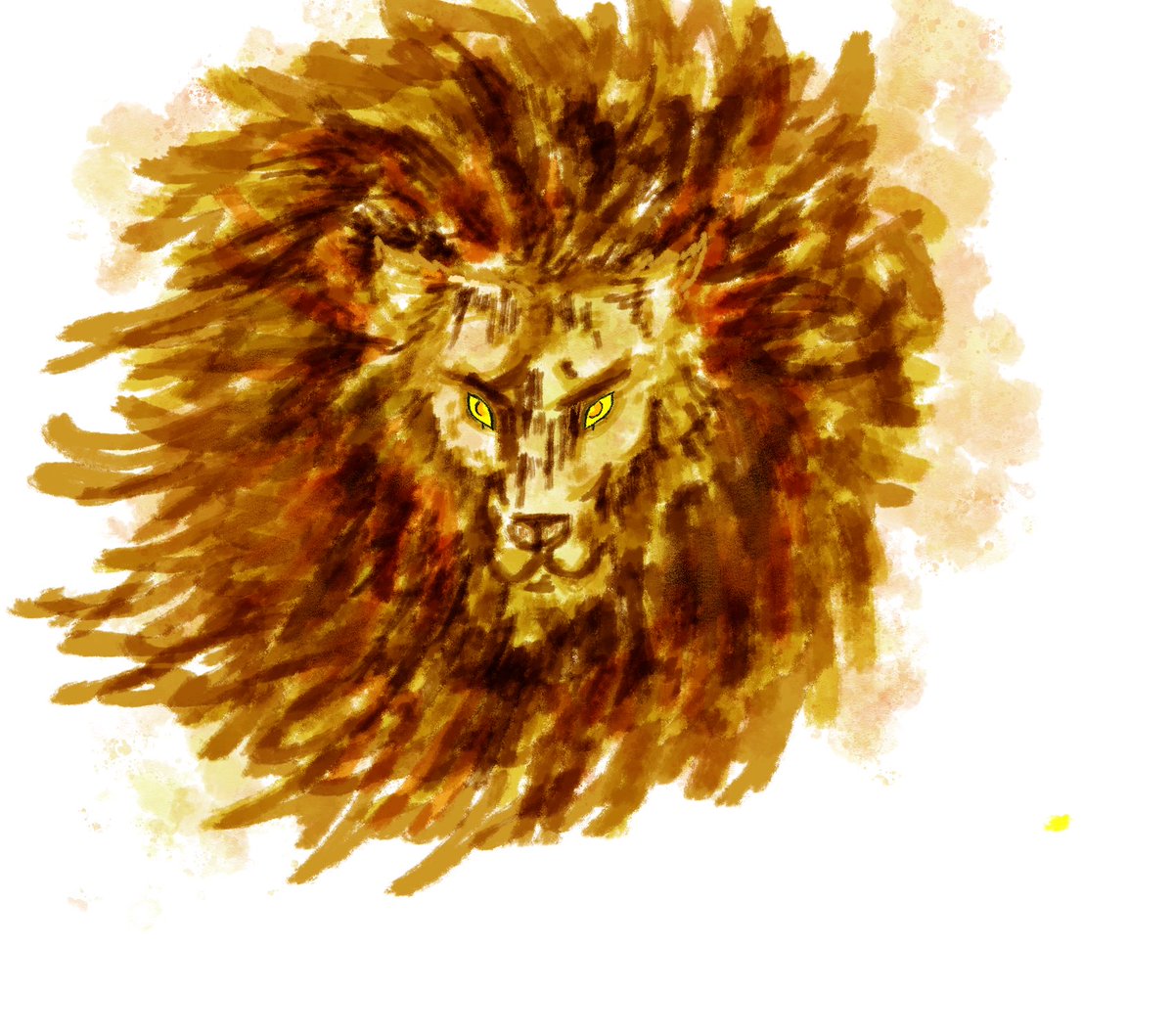 Been trying different kind of stuff on Clip Studio Paint and drew The Lion King my style!

#NFTs #NFTartist #drawings