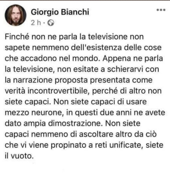 Alessandro Meluzzi☦️🇮🇹 tweet media