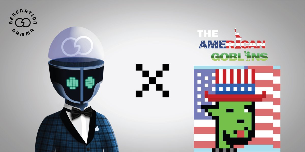 🎁 Collab Giveaway 🎁 
Generation Gamma x The American Goblins

Prizes:
🏆5 WL from <a href="/AmericanGoblins/">American Goblins (MINT IS LIVE)</a>
To Enter:
1️⃣Follow <a href="/GenGammaNFT/">The Futurists Generation Gamma</a> and <a href="/AmericanGoblins/">American Goblins (MINT IS LIVE)</a>
2️⃣RT &amp; ❤️
3️⃣Tag 3 friends

24H⏰ 

#NFT #NFTGiveaway #NFTProjects #NFTs #NFTshill #nftart #NFTGiveaways