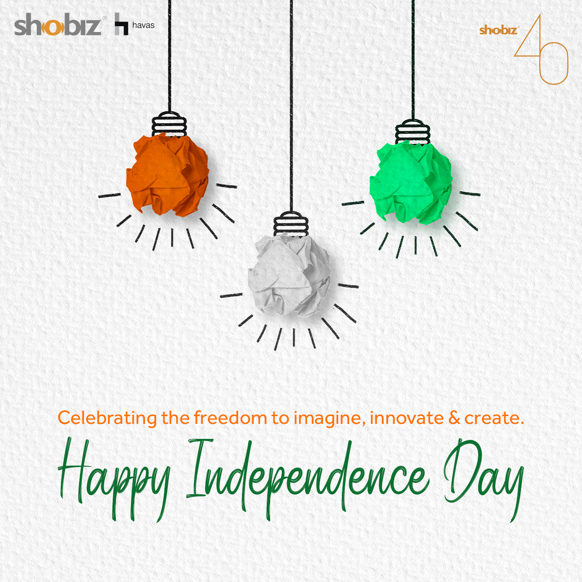 What we are experiencing today is a result of a ground breaking idea. Happy Independence Day! @tobaccowala @HavasGroupIN . . #Shobiz #ExperientialCompany #EventProfs #IndependenceDay #IndependenceDay2022 #75thYearOfFreedom #StillGoingStrong #ProudIndian
