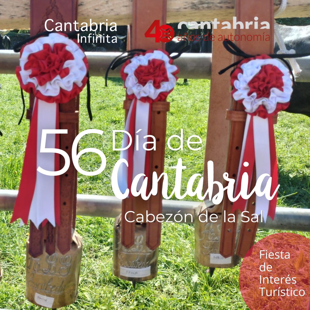Cantabria Infinita (@cant_infinita) on Twitter photo Hoy es un día muy especial. Un día en el que celebrar nuestras tradiciones, costumbres, folclore y herencia cultural 💢
Para todos los cántabros y todos los que amáis #Cantabria: feliz Día de la Montaña, feliz Día de Cantabria 🇵🇱 Hoy es un día muy especial. Un día en el que celebrar nuestras tradiciones, costumbres, folclore y herencia cultural 💢
Para todos los cántabros y todos los que amáis #Cantabria: feliz Día de la Montaña, feliz Día de Cantabria 🇵🇱