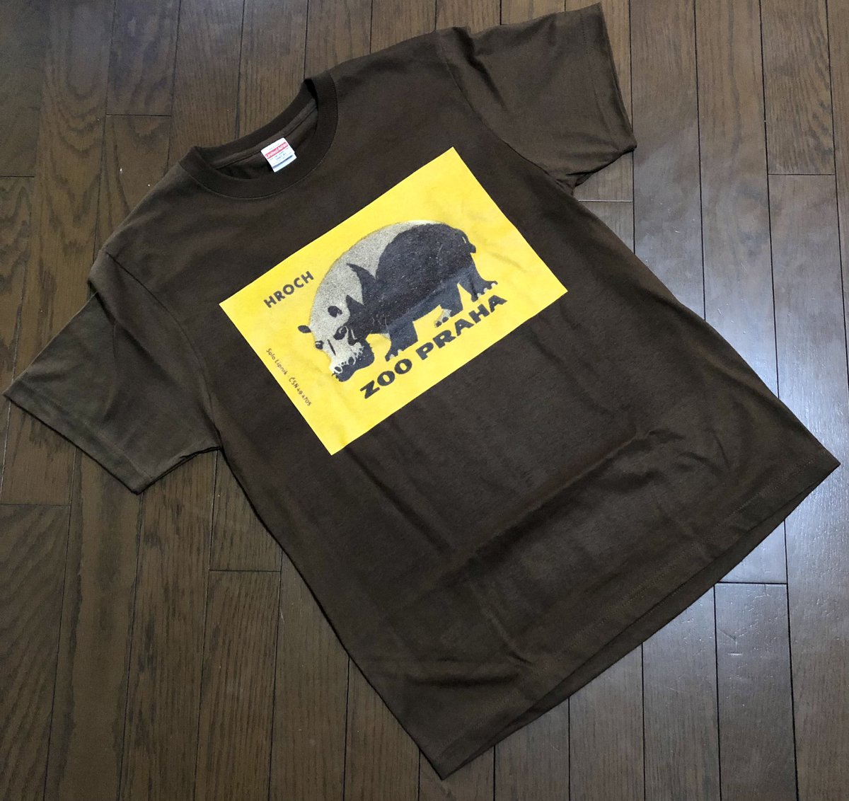 ys_print_works's tweet photo. #suzuri #tシャツ #カバ #プラハ動物園 https://t.co/nKyhpNllxN