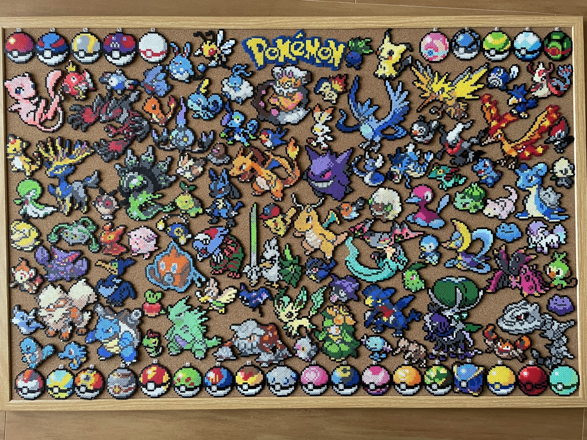なやここ ポケモンアイロンビーズ図案つくる人 Nayakoko Game Twitter