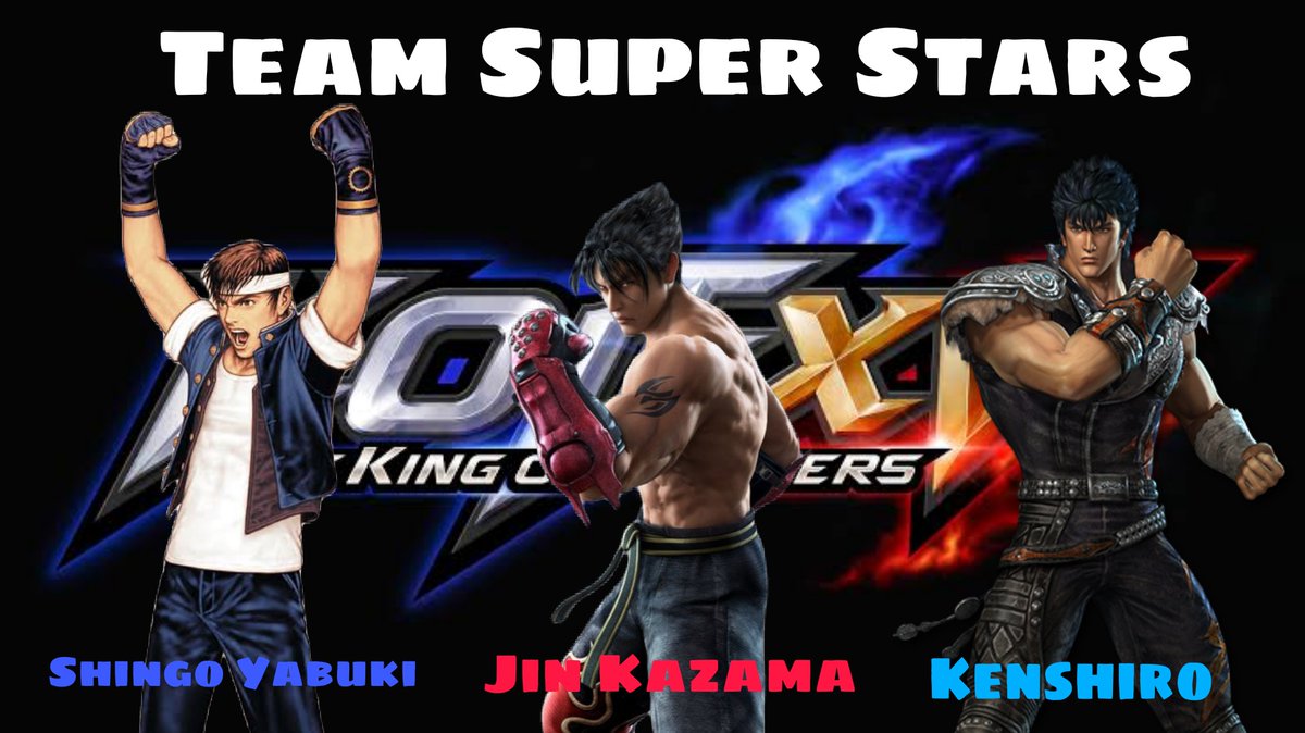 EsakaRocky's tweet photo. @snk_oda @SNKPofficial_jp 尾田さん お願いがあります 風間仁とケンシロウと矢吹慎吾のタッグを追加してください😭🙏🙏.そして草薙やヤサカニのような彼の力が必要です スタイル 格闘タイプのテクニック. KOF XVで青炎の矢吹慎吾が欲しいです。お願いします。 小田さんありがとうございます。 https://t.co/ku336TcVxS