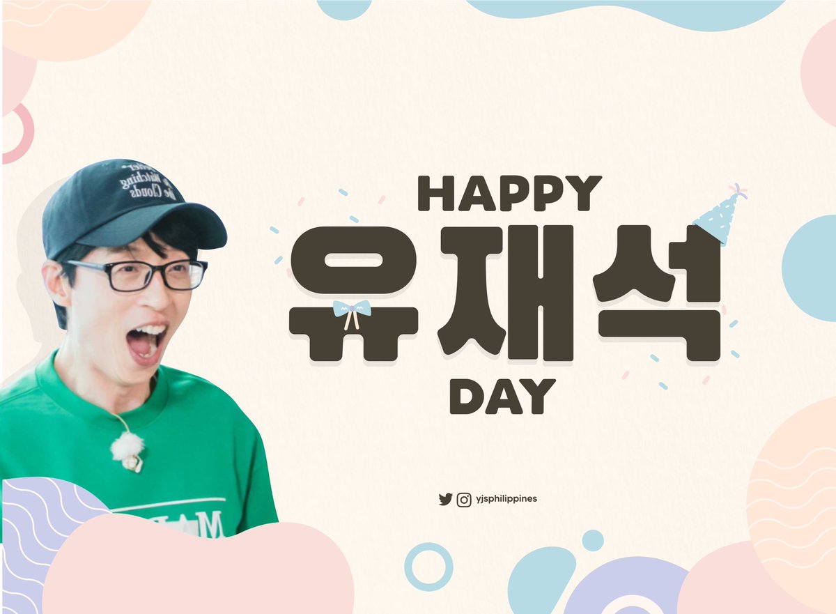Happy Birthday to our Nation's MC! We are grateful for all the laughter and joy you gave to us <3 We wish you a Good health and Many shows to come! May you continue to shine always! We Love you! 💚🥳

#Happy_Birthday_to_YU
#YuJaeSeok
#HappyJaeSeokDay
#우리의여름_유재석_생일축하해