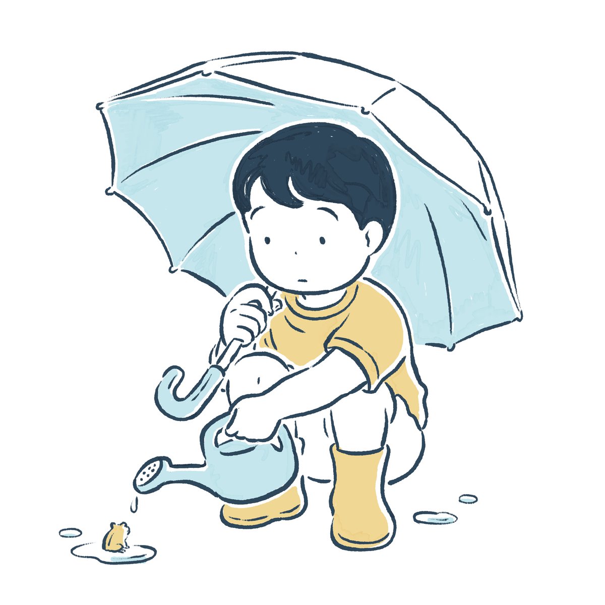 「らくがき 」|ながしまひろみ @5/18発売『わたしの夢が覚めるまで』のイラスト