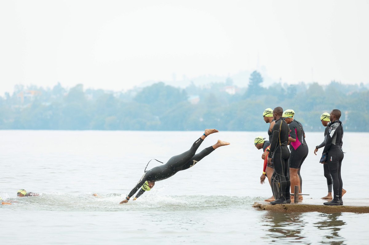 1.9km swim 🏊🏾‍♂️🏊🏾‍♂️ #ironmanrwanda #AnythingsPossible