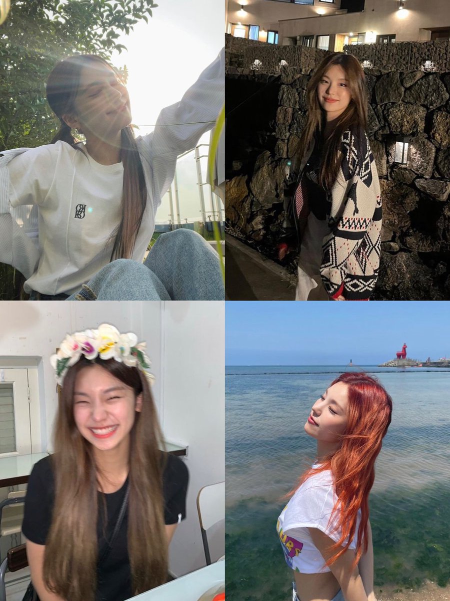 hyjthinker's tweet image. pov hwang yeji is ur girlfriend