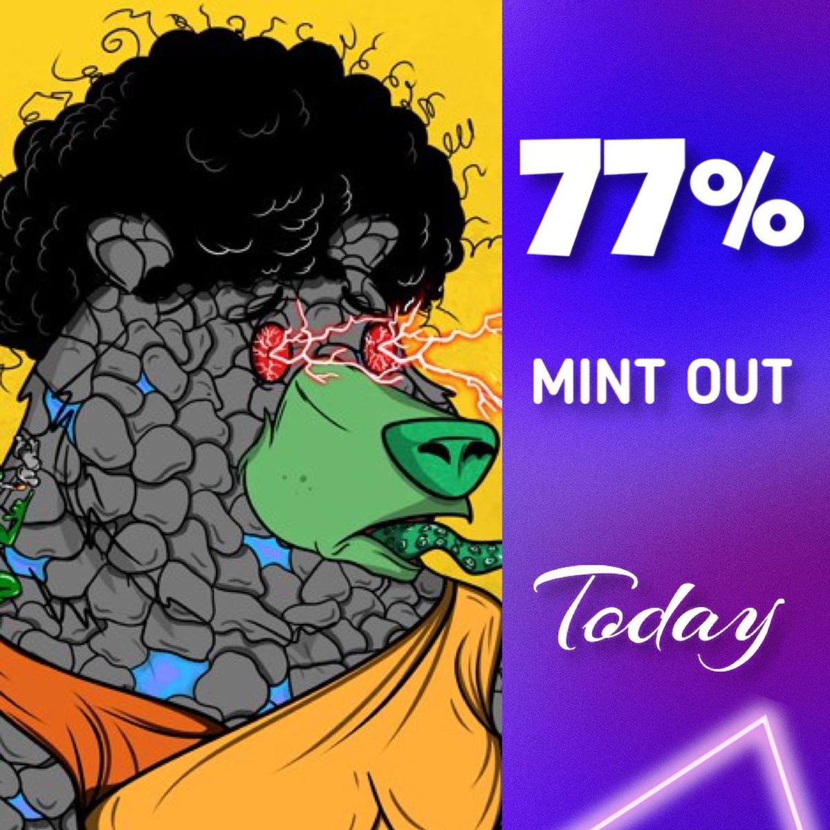 PSYBULLS_NFT's tweet photo. #PsyBears are officially 77% minted as of today!

If you still don't have a bear, hop on over to https://t.co/wSG89UwWtk and grab one

#NFTcommunity #nfts #bnb #nftcollector https://t.co/elJ6yLZZOf