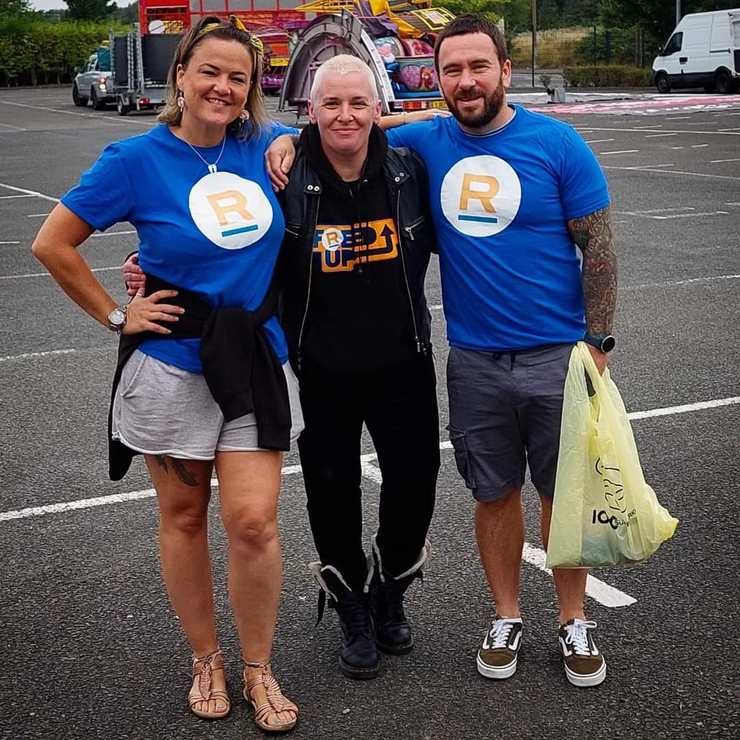 Set up underway for #ConnectedAndCaringCarnival at <a href="/saintmirrenfc/">St Mirren FC</a> today, carnival rides, music, food, information and activity stalls, come out say Hi!😎

#FreedUp #ConnectedAndCaringRenfrewshire #Recovery #MakingRecoveryVisible #ScottishRecoveryConsortium