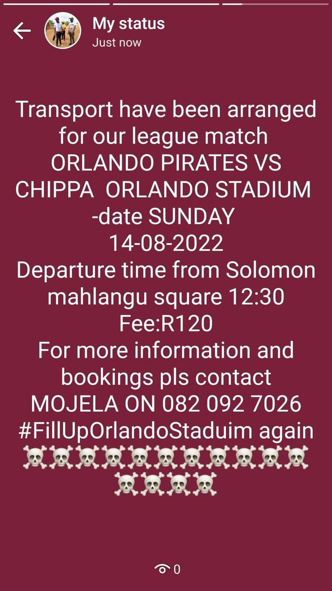 Today is the day <a href="/BucsSupporters/">Orlando Pirates</a> <a href="/SkipperDirector/">Skipper Director</a> <a href="/ASHY2315/">ASHY23</a> <a href="/LalaMeyer89/">LALA</a> <a href="/Thulari15/">John Skosana</a> <a href="/hermy36129041/">Hermy Mama boys</a> <a href="/MaelaMigo/">Nthaks</a>