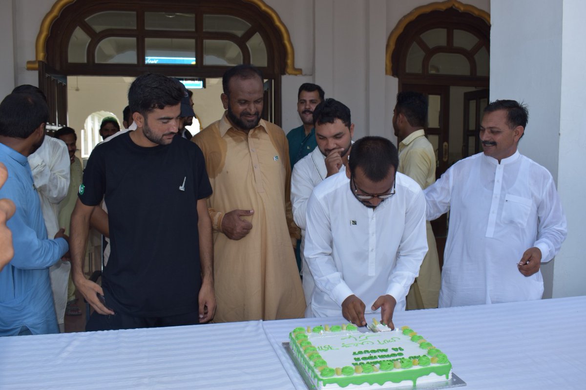 PmuKartarpur's tweet photo. Independence Day Celebration at PMU Kartarpur Corridor #PMU #KartarpurCorridor #GovtPak
#جشن_آزادی__مبارک https://t.co/Z2GeGXOFiN