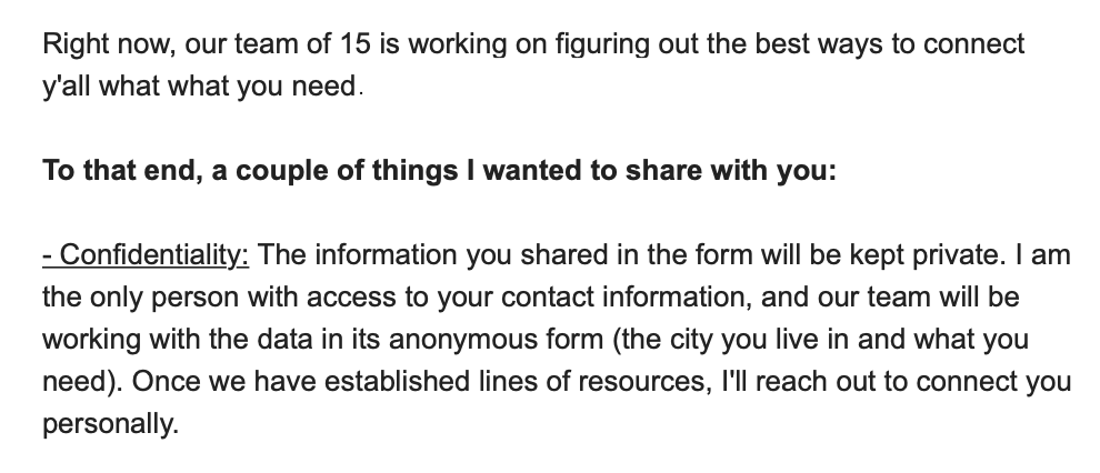 katikokal's tweet photo. Just sent out the first note to those who were impacted by #GannettLayoffs with a guide to accessing all the help we've collected.

An important note: If you report you were laid off, your information will be kept private. 

DM me if you need the form to request aid. https://t.co/5iTJl5yLnZ