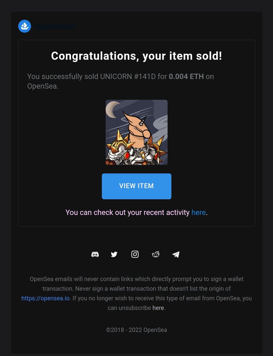 Unicorn_ID_NFT's tweet photo. 🚀SOLD🚀
UNICORN #141D has been Sold to @qinxart and produce 1 matic as cashback, thank you so much for supporting this project, i hope you always healthy and success 🤗

Let's follow him and check the collection 😍🤗 https://t.co/sC3Rbjlj5f

#nft #nfts #nftcommunity #nftjpn https://t.co/h4lr7c2icJ