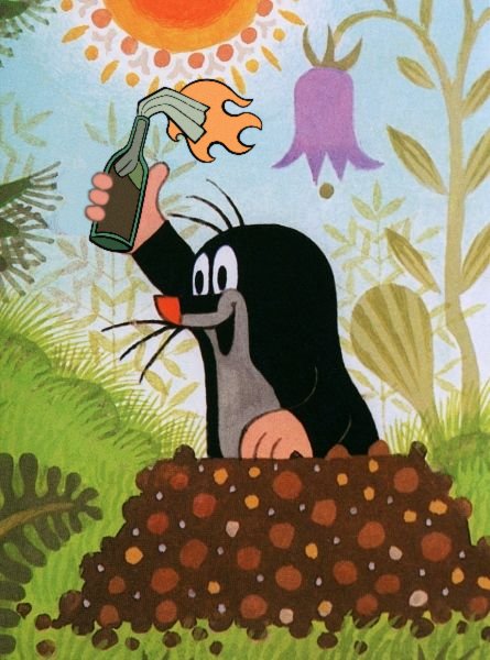 Der kleine Molliwurf.