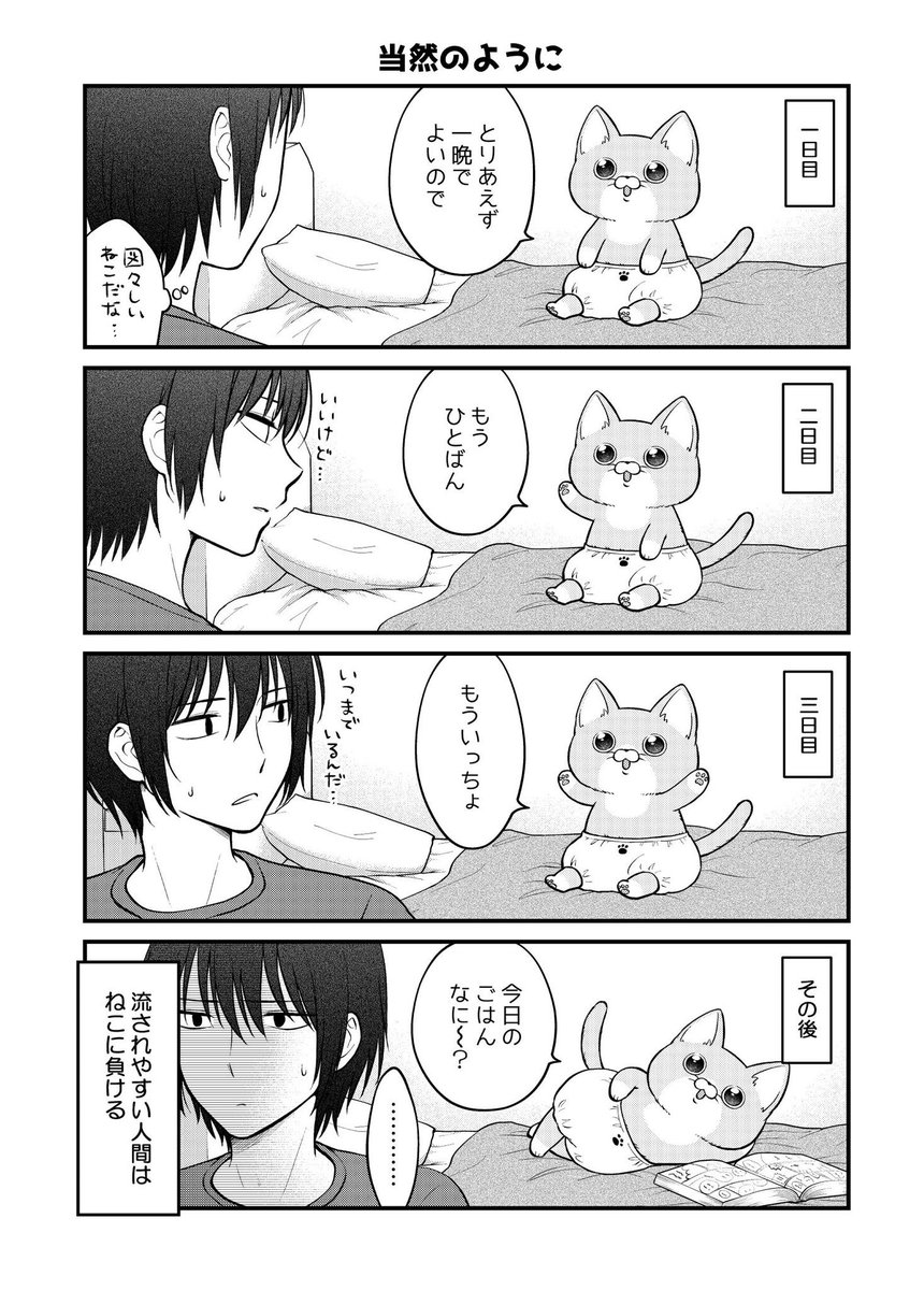 夏コミ新刊『なにがニャンでも居候!!』【同人版】販売開始しました!
🐱フロマージュ:https://t.co/IeGLADi07W
🐱メロンブックス:https://t.co/ckqWZGwsEm
🐱アニメイト(本のみ):https://t.co/TkFG9KuJSl 