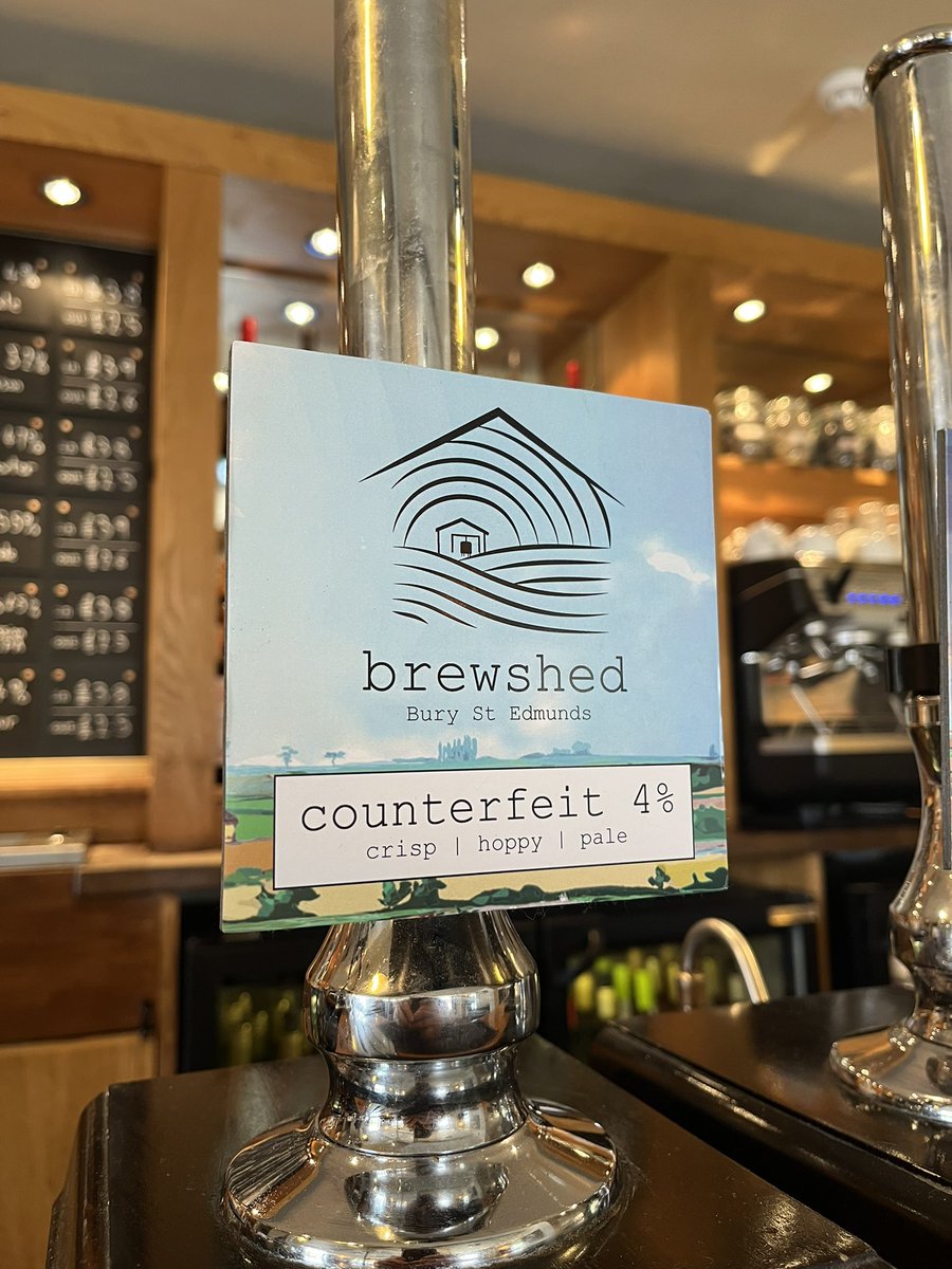 Currently serving Brewshed Counterfeit. A gorgeous crisp, hoppy pale ale. Perfect for sunny afternoon. #brewery #sun #refreshing #pub #localbusiness #local #supportsmallbusiness #paleale