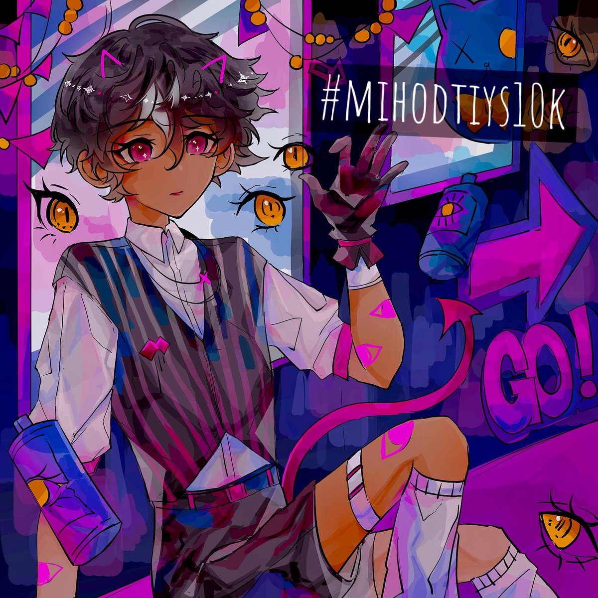 #mihodtiys @_Mih0h0 
Congrats on 10k~~ and tysm for hosting this dtiys 💖💕✨✨

#dtiys #drawthisinyourstyle 
Likes and RTs really appreciated 💙